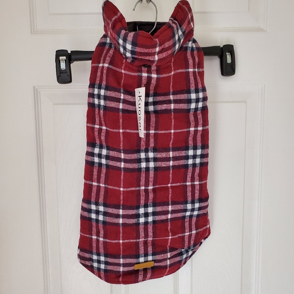 ☘4 for $25☘NEW Reversible Dog Jacket Size Large - Picture 6 of 7